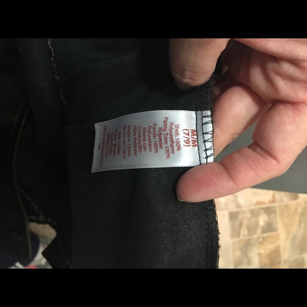 Rustic leather type jacket - Picture 8 of 8